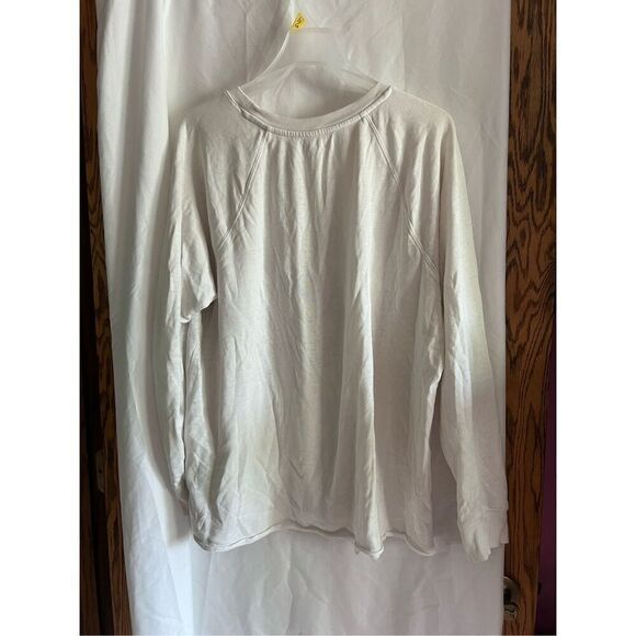 Maurices Think Outside No Box Required White Long Sleeve Top Woman’s Size XL - Picture 6 of 6
